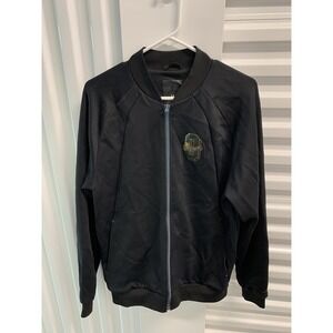 NIKE AIR JORDAN JACKET‎ BLACK Metallic GOLD DMP OVO 1 Retro High OG Men M
